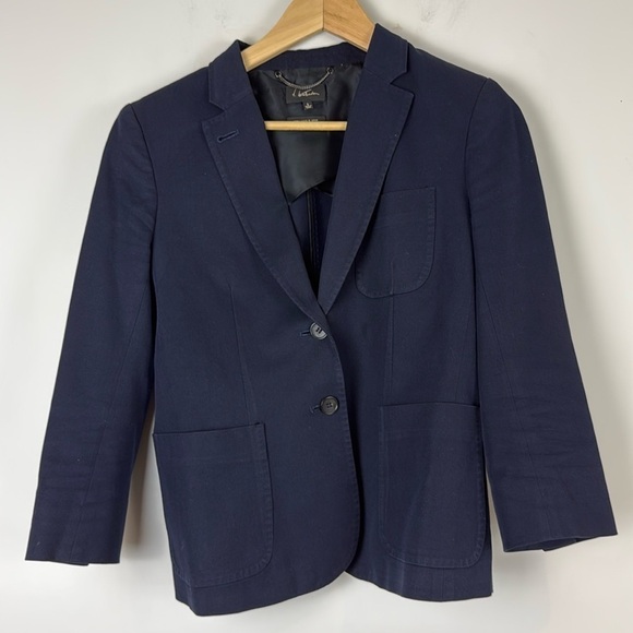Aritzia Babaton Navy Blue Blazer Size 6 - Picture 1 of 7
